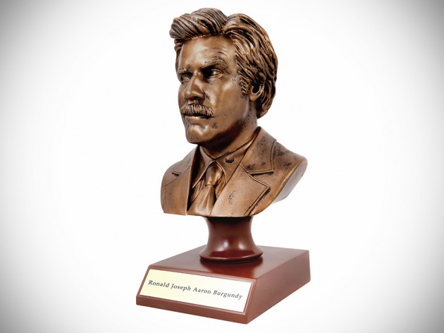 7-inch Anchorman Ron Burgundy Bust