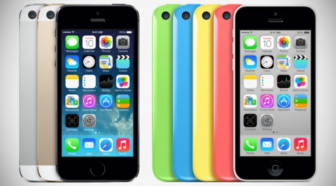 Apple iPhone 5s and 5c Smartphones