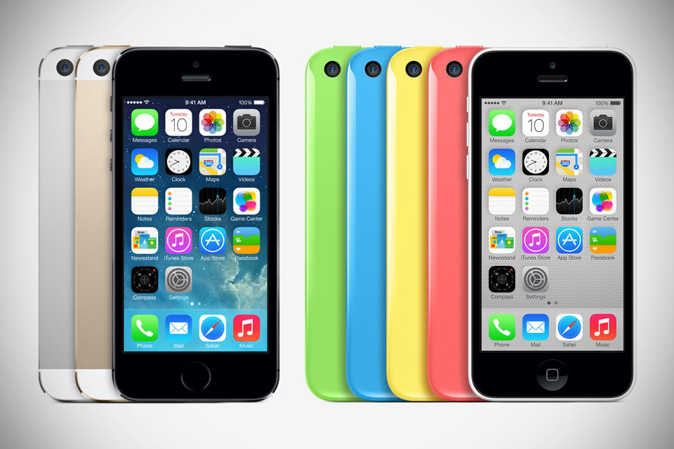 Apple iPhone 5s and 5c Smartphones