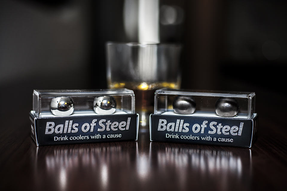 Balls of Steel AfterDark Edition Whiskey Drink Cooler