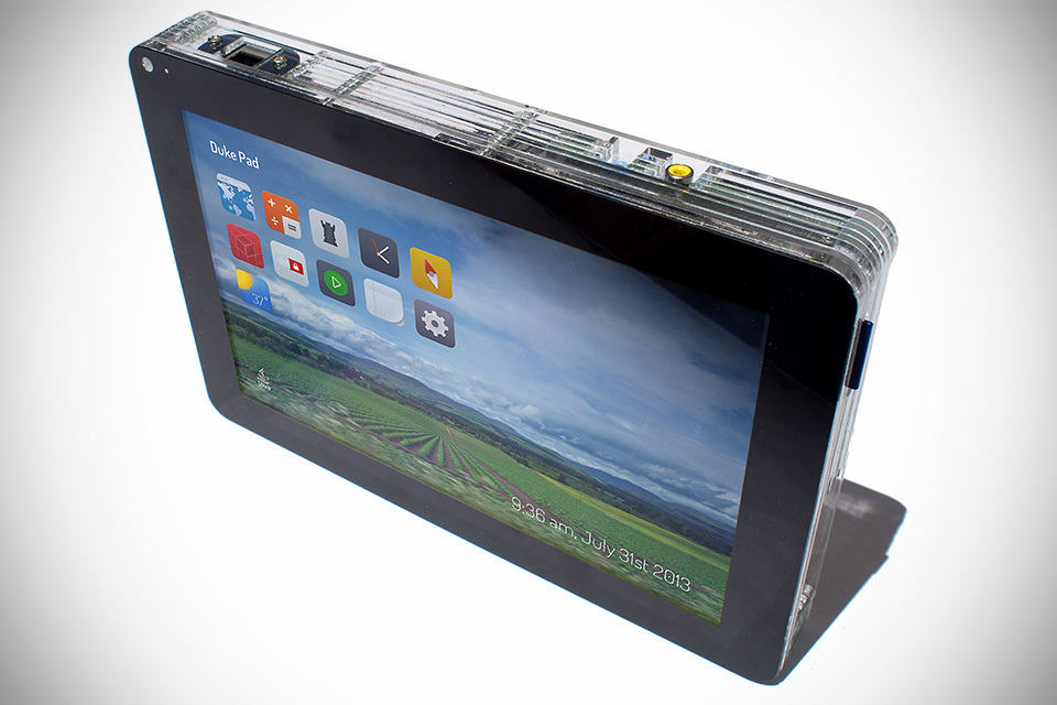 DukePad Raspberry Pi-powered Tablet