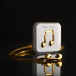 Happy Plugs 18-carat Solid Gold Earphones