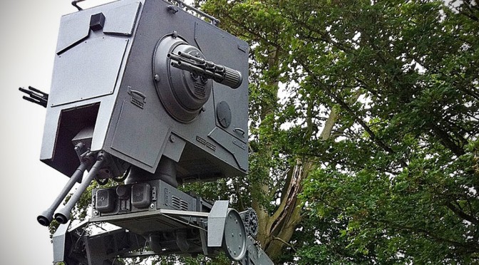 Life-size Star Wars AT-ST Walker Replica