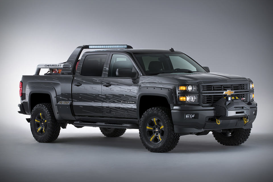 Chevrolet Silverado Black Ops Concept Survival Truck