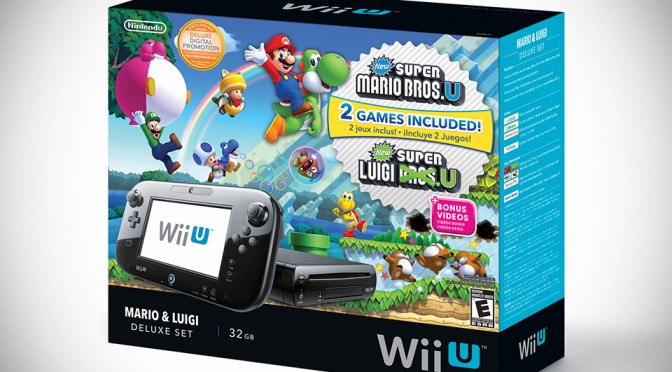 Nintendo Wii U Mario & Luigi Deluxe Set