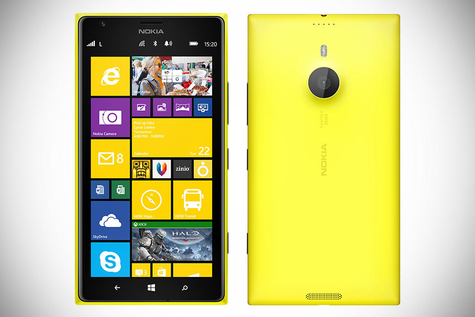 Nokia Lumia 1520 Window Phone - Yellow