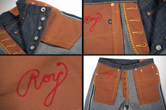 Roy 11oz Denim "Big Bro" Jeans - Details