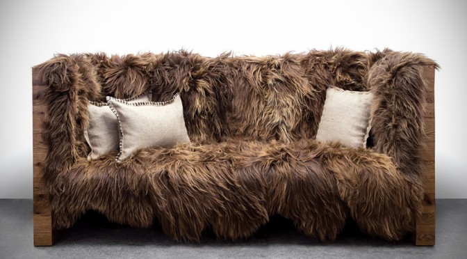 Sentient Long Wool Sofa