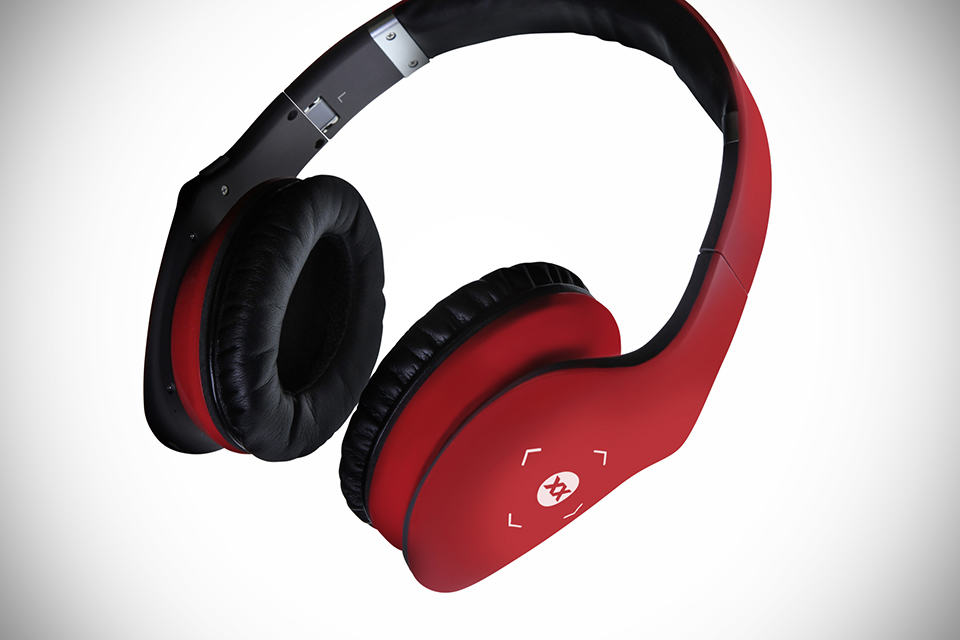 Sonixx X-Touch Bluetooth Headphones - Red