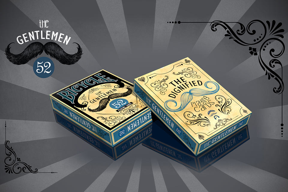 The Gentlemen 52 Bicycle Playing Cards