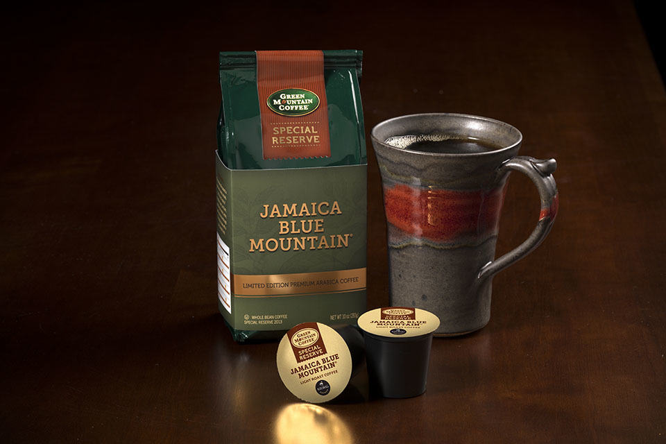 100% Kona and Jamaica Blue Mountain Special Reserve Coffees