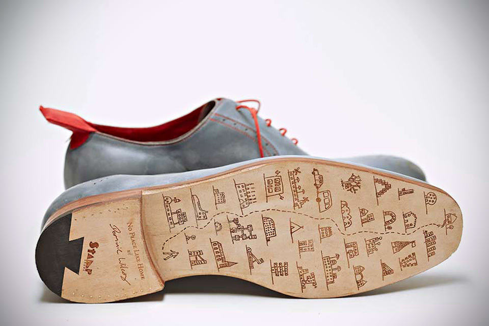 GPS Shoes by Dominic Wilcox
