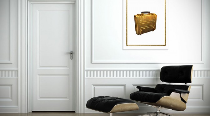 Gold Plated Battlefield 4 Battlepack Print