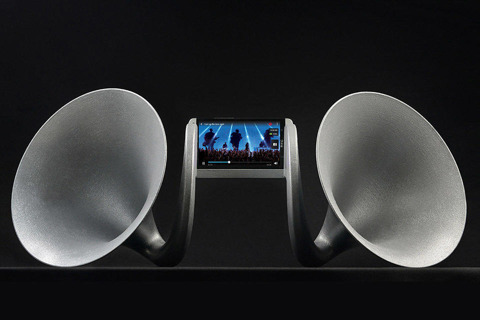 Gramohorn II 3D Printed Acoustic Speaker for HTC One