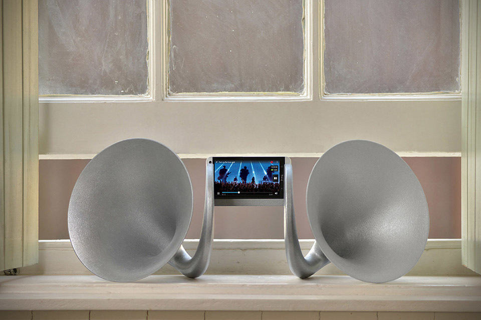 Gramohorn II 3D Printed Acoustic Speaker for HTC One