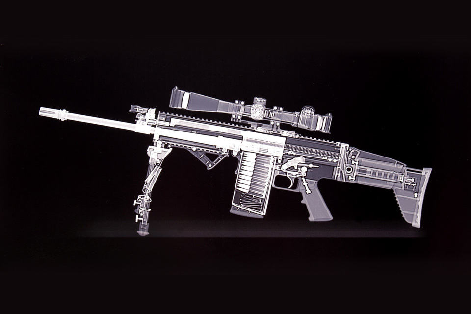 X Ray Guns - SCAR 17 Rifle
