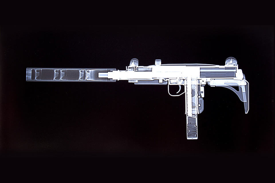 X Ray Guns - Uzi + Supressor Submachine Gun
