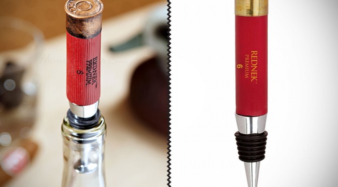 Fully Loaded Rednek Wine Stopper