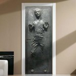 Han Solo In Carbonite Life-size Wall Decal Sticker