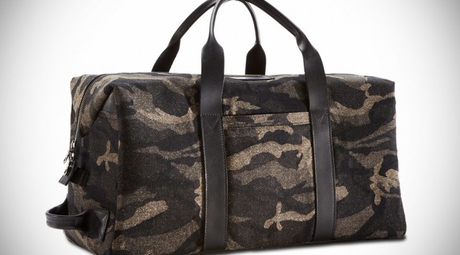 Jacquard Camo Weekender Bag by KILLSPENCER