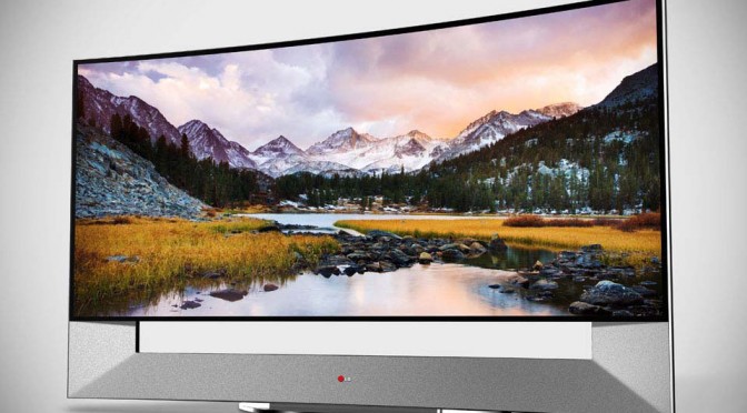 LG 105-inch Curved Ultra HD TV
