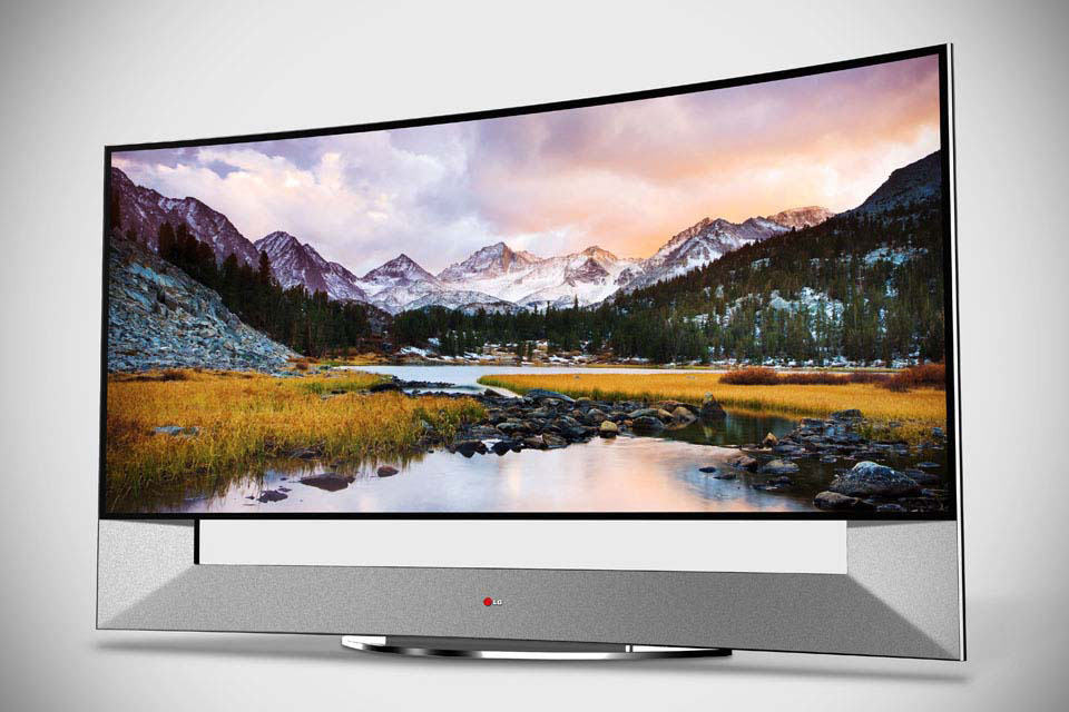 LG 105-inch Curved Ultra HD TV