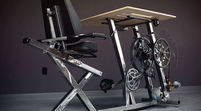 The Big Rig Pedal Desk