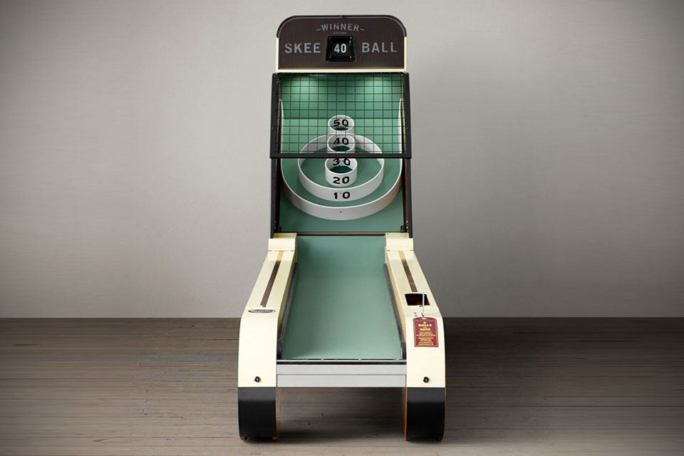 Vintage Arcade Skeeball