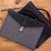 Y.O.D.A Carbon Fiber and Wool Felt Products - Laptop Case
