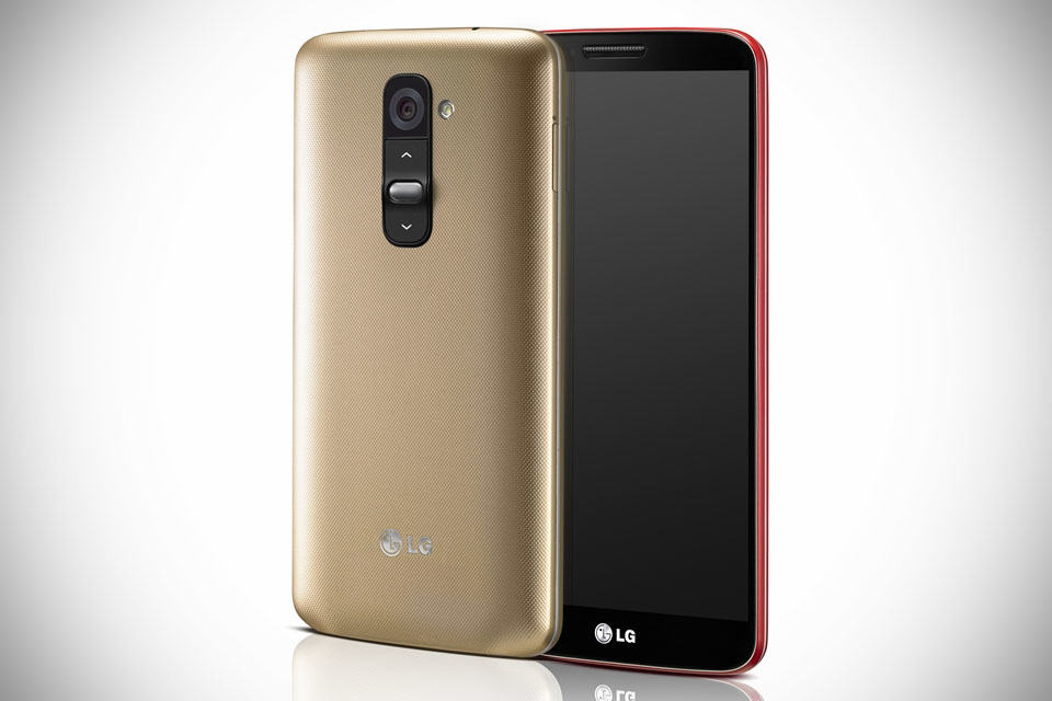 LG G2 Gold and Red Edition