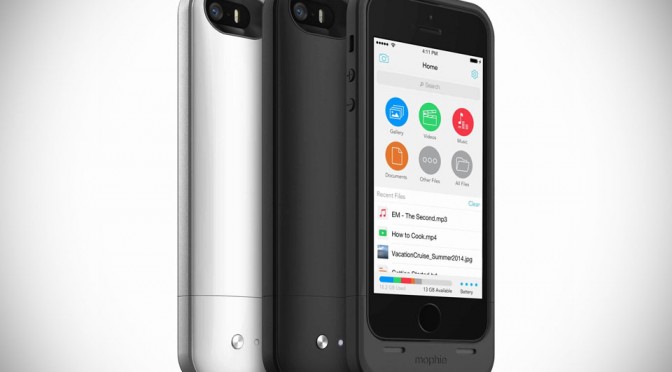 Mophie Space Pack Battery + Memory Case for iPhone 5/5s