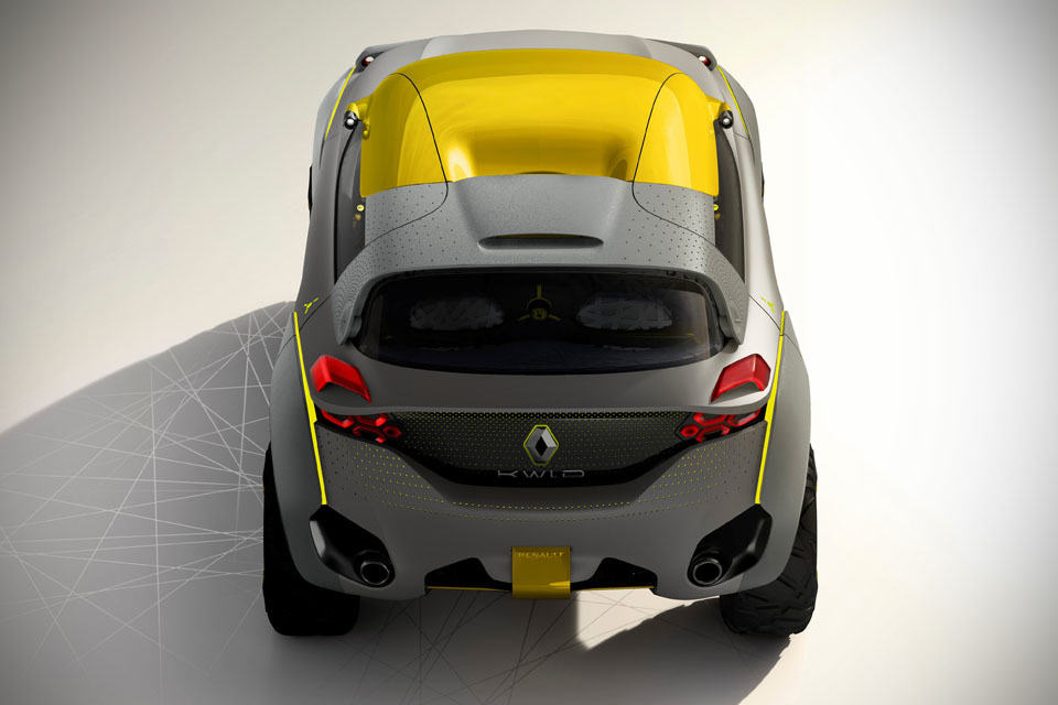 Renault KWID Concept with Quadcopter