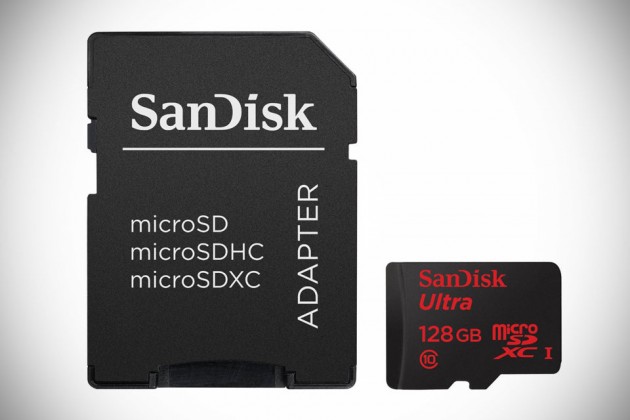 SanDisk Ultra 128GB microSDXC UHS-I Memory Card