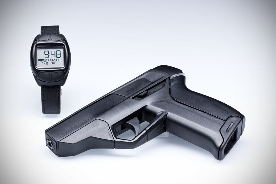 Smartwatch-controlled .22 LR Caliber Pistol System