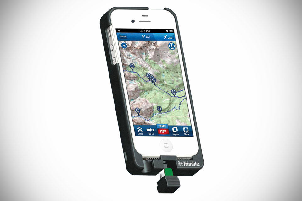 TopoCharger Battery Case with Topo Maps for iPhone