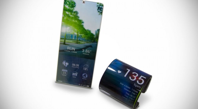 Kyocera Flexible Phone Concept
