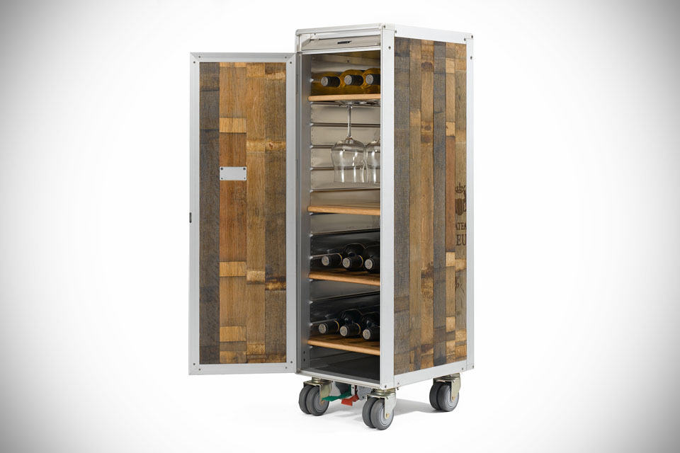 La Barrique - Airplane Trolley Turn Wine/Whiskey Bar - Wine