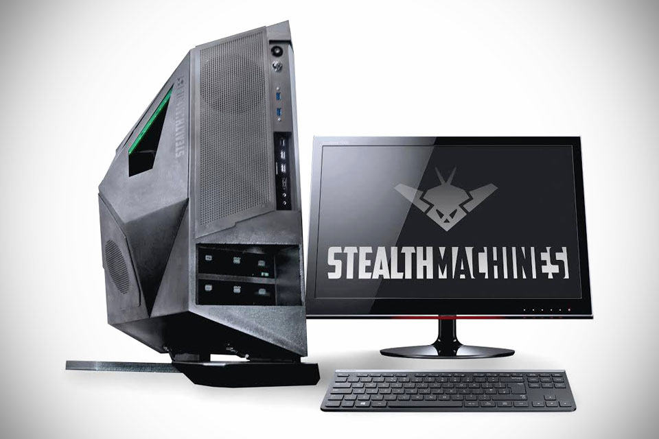 Stealth Bomber Shape Gaming Computer - Shouts