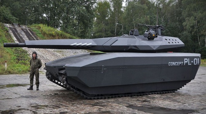 Obrum PL-01 Concept Tank with Adaptiv Systems