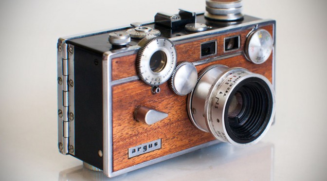 Retro Wood Paneled Cameras by Anchors & Anvils