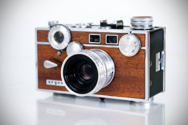 Retro Wood Paneled Cameras by Anchors & Anvils