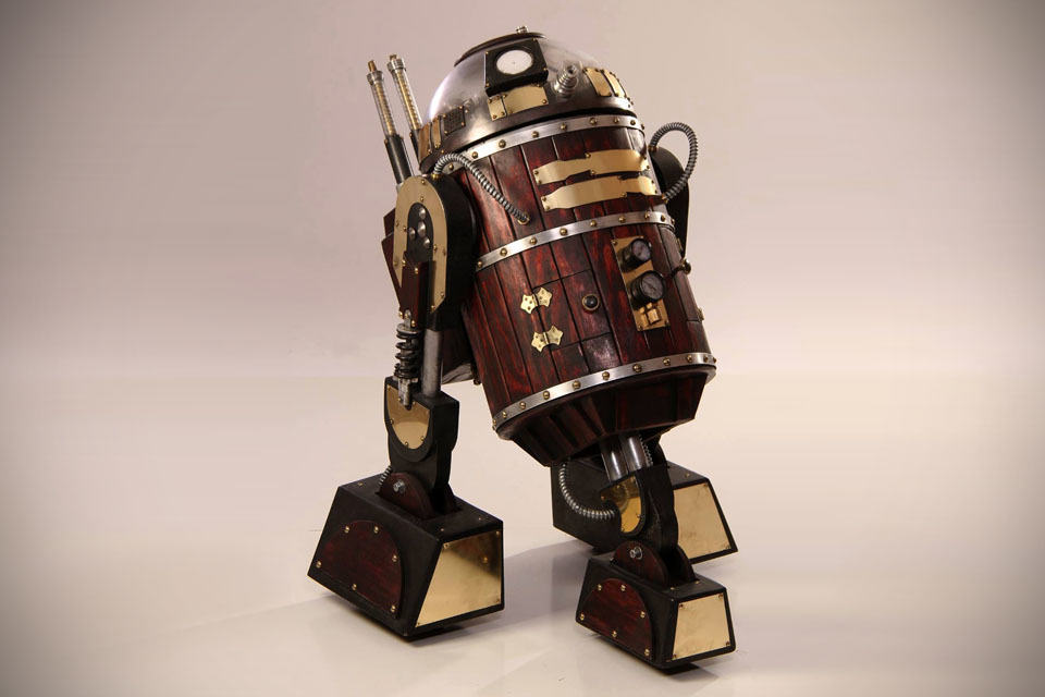Steampunk R2-D2 by Nocturne Armory