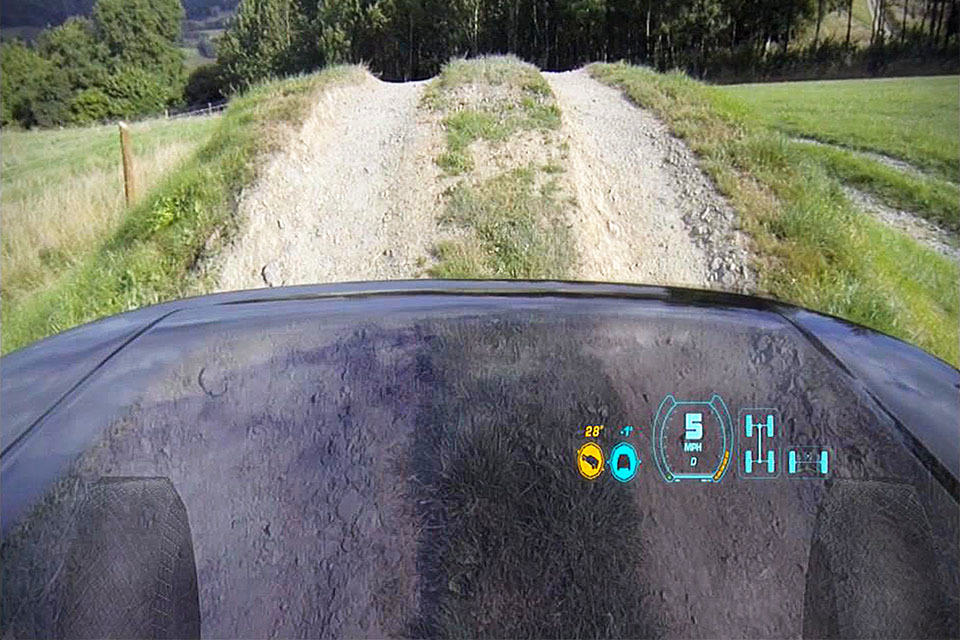 Land Rover Transparent Bonnet Virtual Imaging Concept