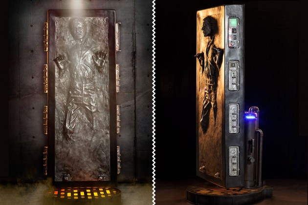 Life-size Han Solo In Carbonite Figure