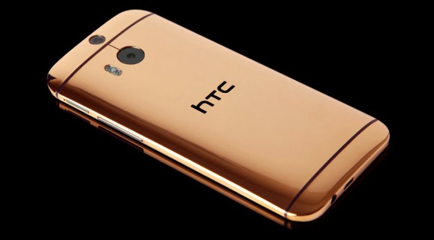 Rose Gold HTC One M8 by Gold Genie