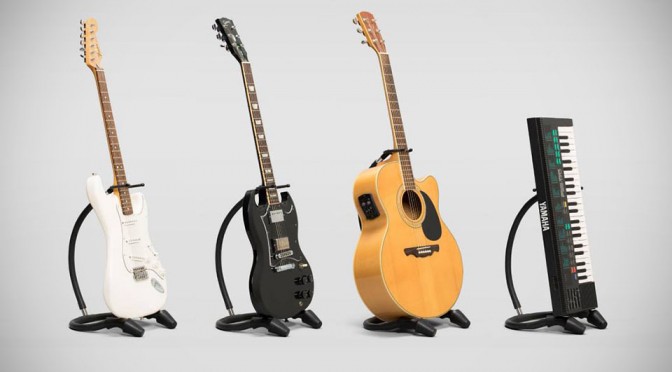 bnd Bendable Travel Guitar Stand