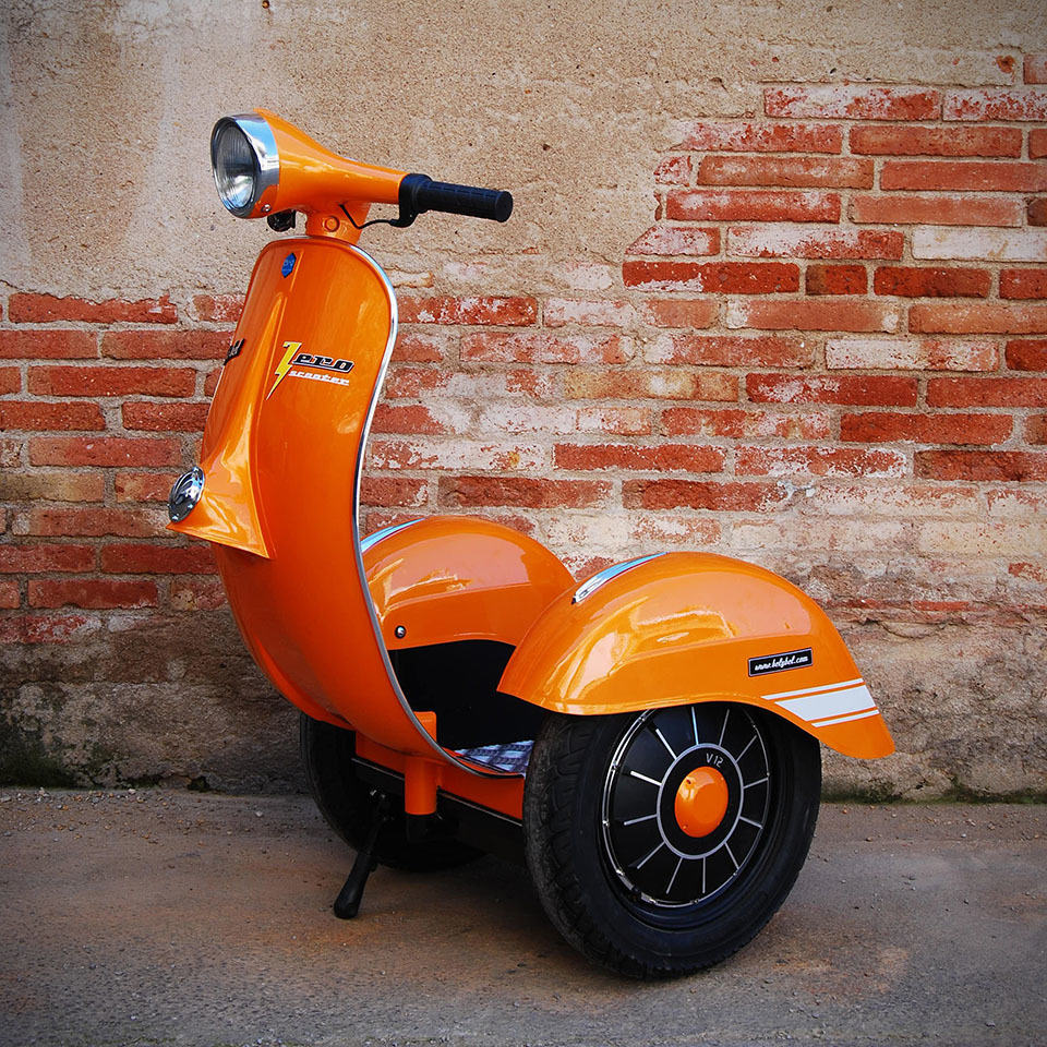 Download Spanish Firm Turns A Vespa Into A Segway Like Personal Transporter Shouts