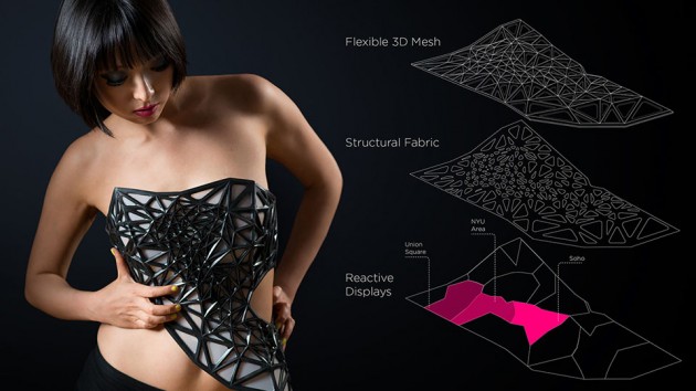 x.pose 3D Printed Data-driven Corset