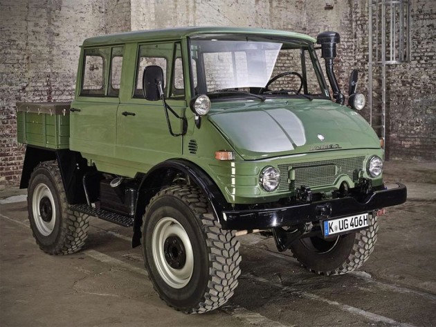 1976 Mercedes-Benz Unimog 406 Doppelkabine 4x4 Utility Truck