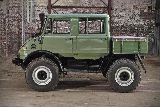 1976 Mercedes-Benz Unimog 406 Doppelkabine 4x4 Utility Truck